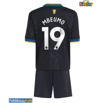 Manchester United Bryan Mbeumo #19 3rd trikot Kinder 2025-26 Kurzarm (+ Kurze Hosen)